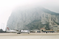 Primer vuelo Gibraltar-Marrakech