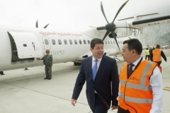 Primer vuelo Gibraltar-Marrakech