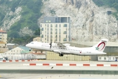 Primer vuelo Gibraltar-Marrakech