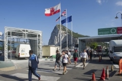 140520 - Obras en la frontera de Gibraltar