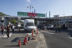 140520 - Obras en la frontera de Gibraltar