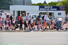 Cross border residents whose children attend local schools were caught up in the latest targetted delays by the Spanish border controls with calls of "descrimination" made by some of those waiting to cross into Spain as delays seemed to target school children crossing times.