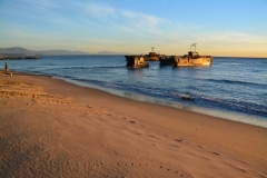 Gibraltar - Operation Sea Snake sees tanks and Royal Marines land on Eastern Beach
