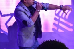 Gibraltar - 9th May 2015 - Mo Anton took the first prize at the V Gibraltar Song Festival held at the Tercentennary Sports Hall in Gibraltar.Fourteen singers competed in the final from across the world following over 700 entries. Among the singers were Greeks, French, Israeli, Spanish, Irish and Gibraltarian singers,