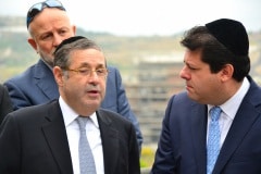 Chief Rabbi of Commonwealth at Jews Gate Cemetery opening