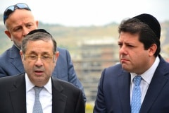 Chief Rabbi of Commonwealth at Jews Gate Cemetery opening