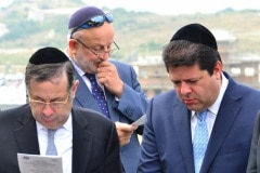 Chief Rabbi of Commonwealth at Jews Gate Cemetery opening