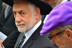 Chief Rabbi of Commonwealth at Jews Gate Cemetery opening