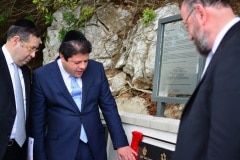 Chief Rabbi of Commonwealth at Jews Gate Cemetery opening