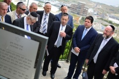 Chief Rabbi of Commonwealth at Jews Gate Cemetery opening