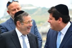 Chief Rabbi of Commonwealth at Jews Gate Cemetery opening
