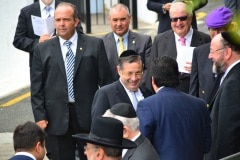 Chief Rabbi of Commonwealth at Jews Gate Cemetery opening