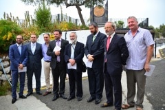Chief Rabbi of Commonwealth at Jews Gate Cemetery opening