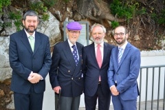 Chief Rabbi of Commonwealth at Jews Gate Cemetery opening