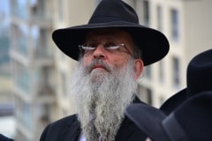 Chief Rabbi of Commonwealth at Jews Gate Cemetery opening