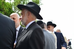 Chief Rabbi of Commonwealth at Jews Gate Cemetery opening