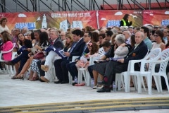 Gibraltar -  7th September 2015 - Gibraltar celebrated its first official Evacuation Commemoration Day with a concert hosted by the government of Gibraltar for some 800 evacuee survivors from the Second World War. The concert was held at the Victoria Stadium using the same stages and facilities used the day earlier by the Gibraltar Music Festival.Evacuation Commemoration Day was officially introduced earlier this year after Gibraltar celebrated 75 years since the whole of the Gibraltar population was evacuated during the second World War. Many of the Gibraltarians were taken to London where some died during the London blitz. Whilst most stayed in London, others were taken to Northern Ireland, Madiera and Jamacia. It was only a confrontation between population leaders that Gibraltarians were allowed back on the Rock after British officials had initially refused to return the population back to its rightful home.