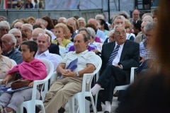 Gibraltar -  7th September 2015 - Gibraltar celebrated its first official Evacuation Commemoration Day with a concert hosted by the government of Gibraltar for some 800 evacuee survivors from the Second World War. The concert was held at the Victoria Stadium using the same stages and facilities used the day earlier by the Gibraltar Music Festival.Evacuation Commemoration Day was officially introduced earlier this year after Gibraltar celebrated 75 years since the whole of the Gibraltar population was evacuated during the second World War. Many of the Gibraltarians were taken to London where some died during the London blitz. Whilst most stayed in London, others were taken to Northern Ireland, Madiera and Jamacia. It was only a confrontation between population leaders that Gibraltarians were allowed back on the Rock after British officials had initially refused to return the population back to its rightful home.