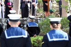 The Anniversary of The Battle Of Trafalgar, An act of remembrance held within The Trafalgar Cemetery Gibraltar, Sunday 18th October 2015.VIP's included Interim Governor, Chief Minister, 2nd Sea Lord and CBF. A religious cervice was held at the King's Chapel and  afterwards the remembrance moved to the cemetery.