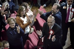 Gibraltar - 27th November 2015 - As Gibraltar woke up for work, John Macintosh Hall closed the count to the general election placing the GSLP/Liberal Alliance as the party to form Government.With an overall mayority 68.03% against the GSD's 31.37, the GSLP/Liberals recorded an overwhelming victory which once again sees Fabian Picardo as the Chief Minister of Gibraltar.The results were: -PICARDO, Fabian Raymond 10852 GARCIA, Joseph John 10661 CORTES, John Emmanuel 10529 LICUDI, Gilbert Horace 10379 ISOLA , Albert Joseph 10313 COSTA, Neil Francis 10048 SACRAMENTO, Samantha Jane 9822 LINARES, Steven Ernest 9690BALBAN, Paul John 9511 BOSSANO, Joseph John 9145FEETHAM, Daniel Anthony 5054 HASSAN NAHON, Marlene Dinah Esther 4892 PHILLIPS, Elliott John 4784 REYES, Edwin Joseph 4766 CLINTON, Roy Mark 4733 HAMMOND, Trevor Nicholas 4578LLAMAS, Lawrence Francis 4565 VASQUEZ, Robert Michael 4535 WHITE, Christopher George 4324 KARNANI-SANTOS, Kim Sylvia 4314