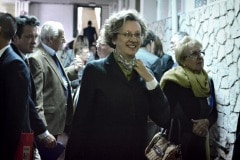 Gibraltar - 27th November 2015 - With security around John Macintosh Hall tightened, the first ballot box surprised everyone arriving dead on 10pm, the time polling stations were supposed to close their doors. A stream of ballot boxes then arrived as GBC announced the results of their exit poll putting the GSLP/Liberal Alliance ahead with 72%. As counting started by midnight candidates started to arrive at John Macintosh Hall where the count is taking place.One of the first candidates to arrive was John Cortes, followed by Edwin Reyes. Moments later Joseph Garcia, Gilbert Licudi, Albert Isola and Steven Linares arrived to a somewhat quite JHM as counting started.The verification count was overseen by agents of both parties, with the Governor Alison Macmilan also visiting JMH to oversee the protocols being followed, as is traditional during general elections in Gibraltar.John Macintosh Hall also saw tonight armed patrols present around the area, in keeping with the high security alert status presently experienced in Gibraltar. The security detail deployed included the presence of an inspector within the armed response detail, this being one of the few occassions in which a high ranking officer has been seen present as part of the unit when in public.