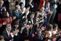 Gibraltar - 27th November 2015 - As Gibraltar woke up for work, John Macintosh Hall closed the count to the general election placing the GSLP/Liberal Alliance as the party to form Government.With an overall mayority 68.03% against the GSD's 31.37, the GSLP/Liberals recorded an overwhelming victory which once again sees Fabian Picardo as the Chief Minister of Gibraltar.The results were: -PICARDO, Fabian Raymond 10852 GARCIA, Joseph John 10661 CORTES, John Emmanuel 10529 LICUDI, Gilbert Horace 10379 ISOLA , Albert Joseph 10313 COSTA, Neil Francis 10048 SACRAMENTO, Samantha Jane 9822 LINARES, Steven Ernest 9690BALBAN, Paul John 9511 BOSSANO, Joseph John 9145FEETHAM, Daniel Anthony 5054 HASSAN NAHON, Marlene Dinah Esther 4892 PHILLIPS, Elliott John 4784 REYES, Edwin Joseph 4766 CLINTON, Roy Mark 4733 HAMMOND, Trevor Nicholas 4578LLAMAS, Lawrence Francis 4565 VASQUEZ, Robert Michael 4535 WHITE, Christopher George 4324 KARNANI-SANTOS, Kim Sylvia 4314