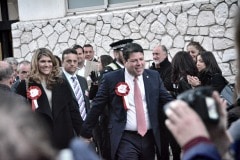 Gibraltar - 27th November 2015 - As Gibraltar woke up for work, John Macintosh Hall closed the count to the general election placing the GSLP/Liberal Alliance as the party to form Government.With an overall mayority 68.03% against the GSD's 31.37, the GSLP/Liberals recorded an overwhelming victory which once again sees Fabian Picardo as the Chief Minister of Gibraltar.The results were: -PICARDO, Fabian Raymond 10852 GARCIA, Joseph John 10661 CORTES, John Emmanuel 10529 LICUDI, Gilbert Horace 10379 ISOLA , Albert Joseph 10313 COSTA, Neil Francis 10048 SACRAMENTO, Samantha Jane 9822 LINARES, Steven Ernest 9690BALBAN, Paul John 9511 BOSSANO, Joseph John 9145FEETHAM, Daniel Anthony 5054 HASSAN NAHON, Marlene Dinah Esther 4892 PHILLIPS, Elliott John 4784 REYES, Edwin Joseph 4766 CLINTON, Roy Mark 4733 HAMMOND, Trevor Nicholas 4578LLAMAS, Lawrence Francis 4565 VASQUEZ, Robert Michael 4535 WHITE, Christopher George 4324 KARNANI-SANTOS, Kim Sylvia 4314