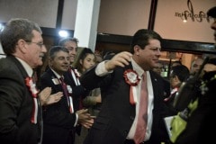 Gibraltar - 27th November 2015 - As Gibraltar woke up for work, John Macintosh Hall closed the count to the general election placing the GSLP/Liberal Alliance as the party to form Government.With an overall mayority 68.03% against the GSD's 31.37, the GSLP/Liberals recorded an overwhelming victory which once again sees Fabian Picardo as the Chief Minister of Gibraltar.The results were: -PICARDO, Fabian Raymond 10852 GARCIA, Joseph John 10661 CORTES, John Emmanuel 10529 LICUDI, Gilbert Horace 10379 ISOLA , Albert Joseph 10313 COSTA, Neil Francis 10048 SACRAMENTO, Samantha Jane 9822 LINARES, Steven Ernest 9690BALBAN, Paul John 9511 BOSSANO, Joseph John 9145FEETHAM, Daniel Anthony 5054 HASSAN NAHON, Marlene Dinah Esther 4892 PHILLIPS, Elliott John 4784 REYES, Edwin Joseph 4766 CLINTON, Roy Mark 4733 HAMMOND, Trevor Nicholas 4578LLAMAS, Lawrence Francis 4565 VASQUEZ, Robert Michael 4535 WHITE, Christopher George 4324 KARNANI-SANTOS, Kim Sylvia 4314