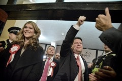 Gibraltar - 27th November 2015 - As Gibraltar woke up for work, John Macintosh Hall closed the count to the general election placing the GSLP/Liberal Alliance as the party to form Government.With an overall mayority 68.03% against the GSD's 31.37, the GSLP/Liberals recorded an overwhelming victory which once again sees Fabian Picardo as the Chief Minister of Gibraltar.The results were: -PICARDO, Fabian Raymond 10852 GARCIA, Joseph John 10661 CORTES, John Emmanuel 10529 LICUDI, Gilbert Horace 10379 ISOLA , Albert Joseph 10313 COSTA, Neil Francis 10048 SACRAMENTO, Samantha Jane 9822 LINARES, Steven Ernest 9690BALBAN, Paul John 9511 BOSSANO, Joseph John 9145FEETHAM, Daniel Anthony 5054 HASSAN NAHON, Marlene Dinah Esther 4892 PHILLIPS, Elliott John 4784 REYES, Edwin Joseph 4766 CLINTON, Roy Mark 4733 HAMMOND, Trevor Nicholas 4578LLAMAS, Lawrence Francis 4565 VASQUEZ, Robert Michael 4535 WHITE, Christopher George 4324 KARNANI-SANTOS, Kim Sylvia 4314