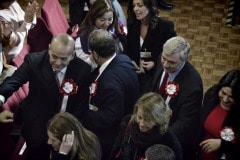 Gibraltar - 27th November 2015 - As Gibraltar woke up for work, John Macintosh Hall closed the count to the general election placing the GSLP/Liberal Alliance as the party to form Government.With an overall mayority 68.03% against the GSD's 31.37, the GSLP/Liberals recorded an overwhelming victory which once again sees Fabian Picardo as the Chief Minister of Gibraltar.The results were: -PICARDO, Fabian Raymond 10852 GARCIA, Joseph John 10661 CORTES, John Emmanuel 10529 LICUDI, Gilbert Horace 10379 ISOLA , Albert Joseph 10313 COSTA, Neil Francis 10048 SACRAMENTO, Samantha Jane 9822 LINARES, Steven Ernest 9690BALBAN, Paul John 9511 BOSSANO, Joseph John 9145FEETHAM, Daniel Anthony 5054 HASSAN NAHON, Marlene Dinah Esther 4892 PHILLIPS, Elliott John 4784 REYES, Edwin Joseph 4766 CLINTON, Roy Mark 4733 HAMMOND, Trevor Nicholas 4578LLAMAS, Lawrence Francis 4565 VASQUEZ, Robert Michael 4535 WHITE, Christopher George 4324 KARNANI-SANTOS, Kim Sylvia 4314