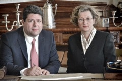 Gibraltar - 27th November 2015 - Fabian Picardo led his GSLP/LiberalAlliance Ministers to the Convent earlier this morning where there were sworn into Government by Acting Governor Alison Macmilan. He and his team then headed to Number Six where they held their first press call as the newly formed Government following a landslide victory.