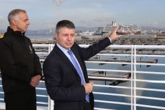 160421 - Inauguración de la nueva marina en Gibraltar para barcos pequeños