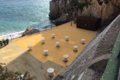 180607 - Gibraltar realiza trabajos en enclaves y en el litoral