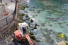 180607 - Gibraltar realiza trabajos en enclaves y en el litoral