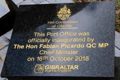 181016 - Gibraltar inaugura las nuevas oficinas del Puerto