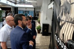 CM & Franco Visit Frontier Exhibition 060619 { seq} ( Photo John Bugeja) at the JMHall