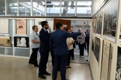 CM & Franco Visit Frontier Exhibition 060619 { seq} ( Photo John Bugeja) at the JMHall