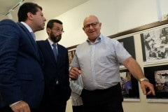 CM & Franco Visit Frontier Exhibition 060619 { seq} ( Photo John Bugeja) at the JMHall