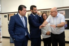 CM & Franco Visit Frontier Exhibition 060619 { seq} ( Photo John Bugeja) at the JMHall