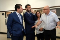 CM & Franco Visit Frontier Exhibition 060619 { seq} ( Photo John Bugeja) at the JMHall