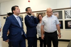 CM & Franco Visit Frontier Exhibition 060619 { seq} ( Photo John Bugeja) at the JMHall