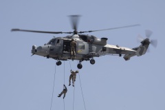 Royal Marines Abseiling at RAF Gibraltar