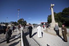 Remembrance Sunday Service at the Cross of Sacrifice, Gibraltar.