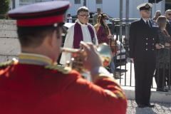 Remembrance Sunday Service at the Cross of Sacrifice, Gibraltar.