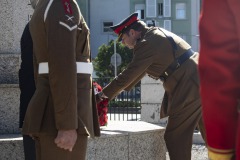 Remembrance Sunday Service at the Cross of Sacrifice, Gibraltar.