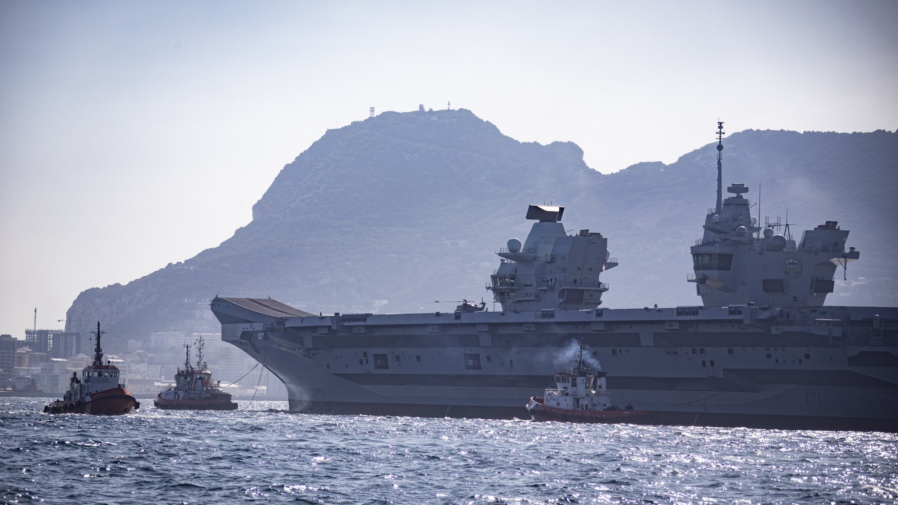 HMS Prince of Wales en Gibraltar