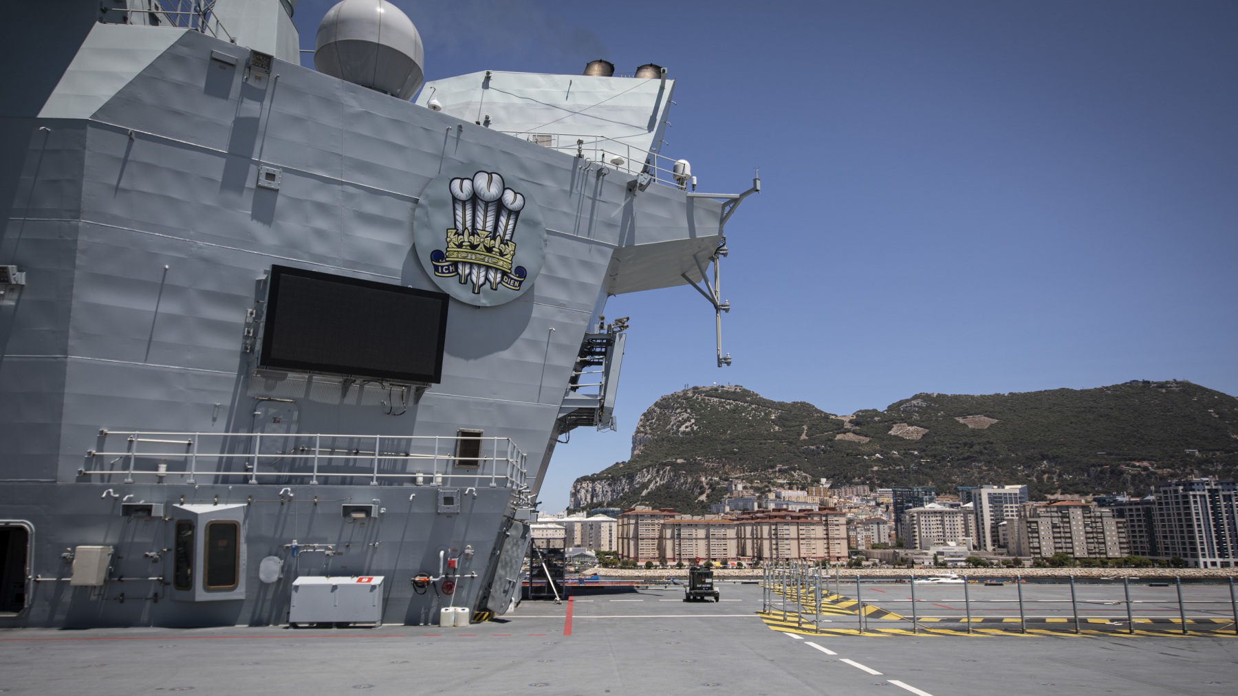 HMS Prince of Wales en Gibraltar