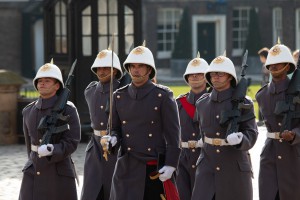 220321 El Real Regimiento de Gibraltar actúa de nuevo como Regimiento de Guardia de la Reina en Londres