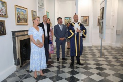 Condes-de-Wessex-Justine-Picardo-Ministro-Principal-Alcalde-Christian-Santos