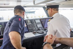 THE EARL OF WESSEX VISITS HER MAJESTY’S NAVAL BASE